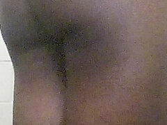 Enthousiasteling, Zwart, Ladyboy, Shemale, Alleen