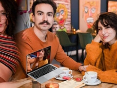Leie, Fetisch, Hd, Lecken, Masturbation, Muschi, Realität, Flotter dreier