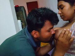 Amateur, Gros seins, Couple, Indienne, Mamelons, Nénés