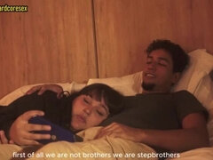 Step Sister Blowjob POV - Netflix and Chill with Chubby Argentina Girl