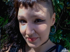 Hatalmas hátsó, Cumizás, Gesztenyebarna, Ujjazás, Kézimunka, Kőkemény, Érett feleség, Tetkó