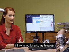 Loan4k. insane girlfriend cheats in order to get a loan from the back