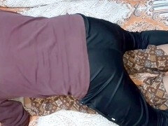 Éjaculation interne, Tir de sperme, Indienne, Petite femme, Chatte, Jarretelles