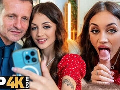 미인, 흑갈색 머리, 바람핀, 체코인, 아빠, Hd, 문신, 젖가슴