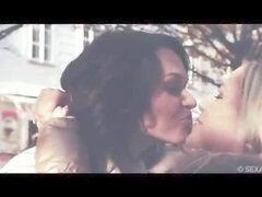 Lola Myluv and Frida Stark are incredibly cute and hot as a lesbian teen couple