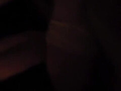 Blue Hair Black Lingerie Fuck