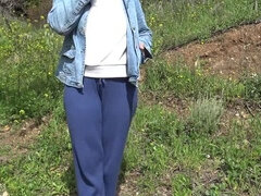 Crazy Saudi Arab MILF Souzan Halabi Fucks Herself with Dirty Used Dildo - Public Sex & Funny Comedy