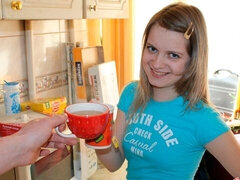 Arsch, Blondine, Hundestellung, Pov, Rasiert, Entkleiden, Jungendliche (18+), Titten