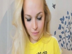 Amatorka, Blondynka, Masturbacja, Nastolatki, Zabawki