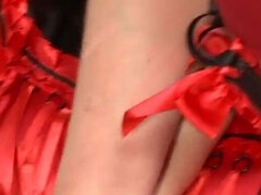 Bbw stor vacker kvinna, Stora tuttar, Avsugning, Sperma shot, Underkläder