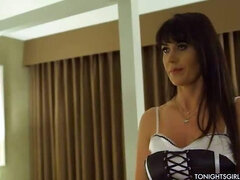 Enticing big titted milf Eva Karera is out of control pierced by the rock hard stick