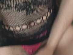 Enthousiasteling, Ondergoed, Masturbatie, Rijpe lesbienne, Alleen