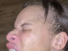 Sexy Ebony Redd Facial Compilation