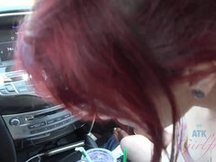 Sucer une bite, Papa, Doigter, Petite amie, Orgasme, Public, Fumer, Gicler