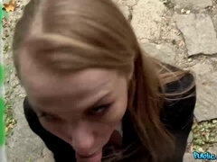 Grosse bite, Blonde, Mignonne, Hard, Public, Réalité, Russe