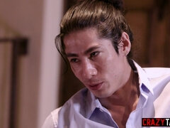 Gros cul, Grosse bite, Gros seins, Sucer une bite, Femme couguar, Hard, Rousse roux, Voyeur