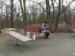 Leie, Tschechisch, Europäisch, Hardcore, Unschuldig, Geld, Im freien, Pov