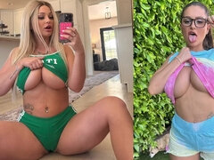 Gorgeous bimbo vs BBC interracial filthy movie