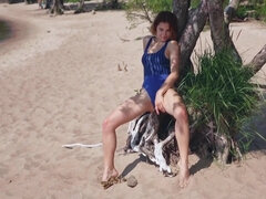 Amador amadora, Erótico, Nu pelado, Ao ar livre cartaz de rua outdoor, Solo chão