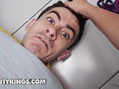 Store bryster, Pik sutte, Brunette, Fanget, Pik, Hd, Trusser, Realitet