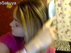 18, Amatør, Blond, Alene, Tenåring, Webkamera