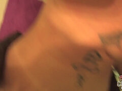 Stor stjärt, Stora tuttar, Blondin, Bystig, Mellanrasig, Tuttar, Leksaker