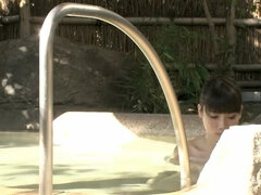 Avsugning, Gangbang, Hd, Japansk, Utomhus