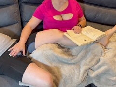 Taking, big natural tits, taking a break