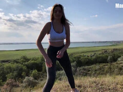 Füsse, Elasthan, Sport