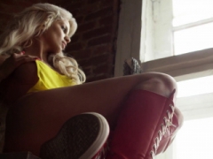 Beautiful russian babes teasing in Point of view clip