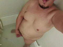 Amateur, Asiatique, Salle de bains, Rondelette, Masturbation, Solo