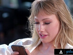 Thirsty Housewife Fucks Delivery Girl Riley Reid Everywhere In The House