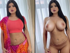 デカ尻, デカチン, デカパイ, フェラチオ, 顔射, インド人, 淫乱熟女, オマンコ