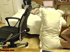 Hot busty camgirl in stockings: Big Tits, Amateur  Babe Porn