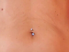 아마추어, 금발의, 유럽인, 밀프, 혼자