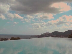 Amateur Eyla Gets Her Ass Fucked By Kristof Cale Poolside - Anal