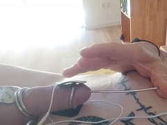 Sadomasochismus, Grosser schwanz, Spermaladung, Europäisch, Schwul, Deutsch, Handjob, Tätowierung