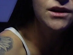 Americano, Morena, Europeo, Dominacion femenina, Fetiche de pies, Abierta, Solo, Tatuaje