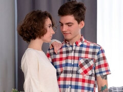 Eager nubile anal seduction