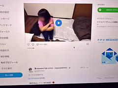 아마추어, 아시안, 대학교, 발, 페티쉬, 일본인, 수음, 혼자