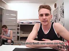 Tutor4k. smart aleck blasts tea on mature teacher's dress and entices her