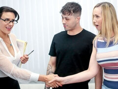 Isot tissit, Blondi, Ruskeahiuksinen, Takaapäin, Käsihoito, Äiti jota haluaisin panna, Äiti, Sukkahousu