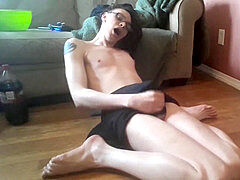 mini-skirt jizz flow