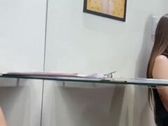 Hot Secretary Mesmerize Her Boss with Her Feet and Makes Him Promote Her to Manage