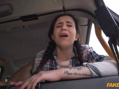 Morena, Coche, Corridas, Corridas faciales, Hd, Público, Gritar, Flaco