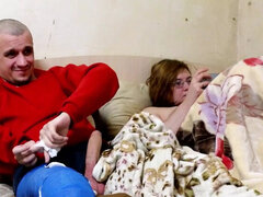 Stepbrother Fucks Stepsister in Cast - Hot Homemade Taboo
