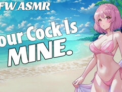 Amatør, Strand, Bikini, Creme tærte, Kvinde, Fetish, Solo