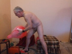 Papa, Homosexuelle, Grandpère, Latex, Solo