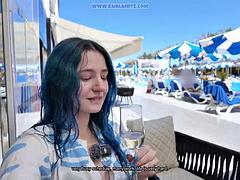 Amaterji, Arabci, Plaža, Par, Zunanji izliv, Erotično, Francozinja, Prvoosebno snemanje seksa