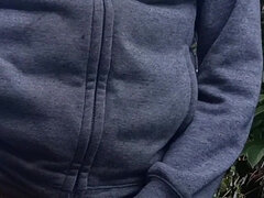 Amatorka, Brytyjski, Tatuś, Masturbacja, Na wolnym powietrzu, Sikanie, Publiczny, Solo